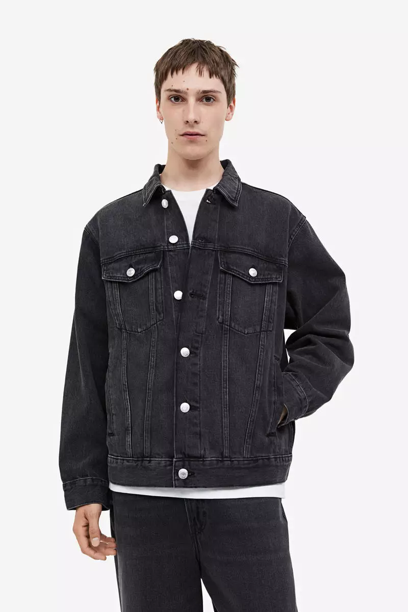 Buy H&M Relaxed Fit Denim jacket 2024 Online | ZALORA Philippines