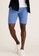 Marks & Spencer blue Stretch Chino Shorts E2935AAA19445CGS_1