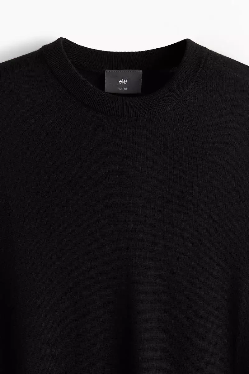Buy H&M Slim Fit Wool jumper 2025 Online ZALORA
