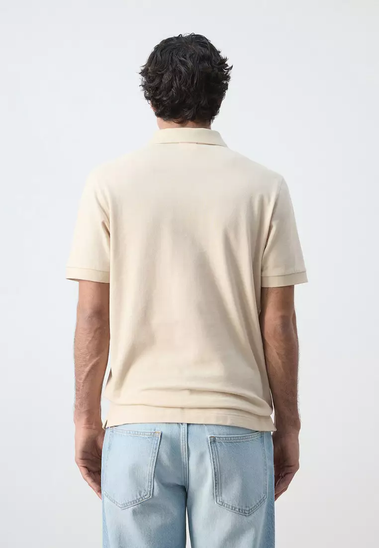 Regular-Fit Cotton Piqué Polo Shirt