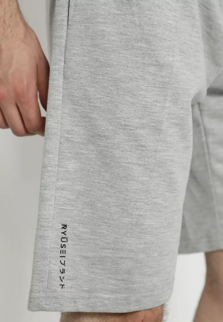 Geo Short Grey