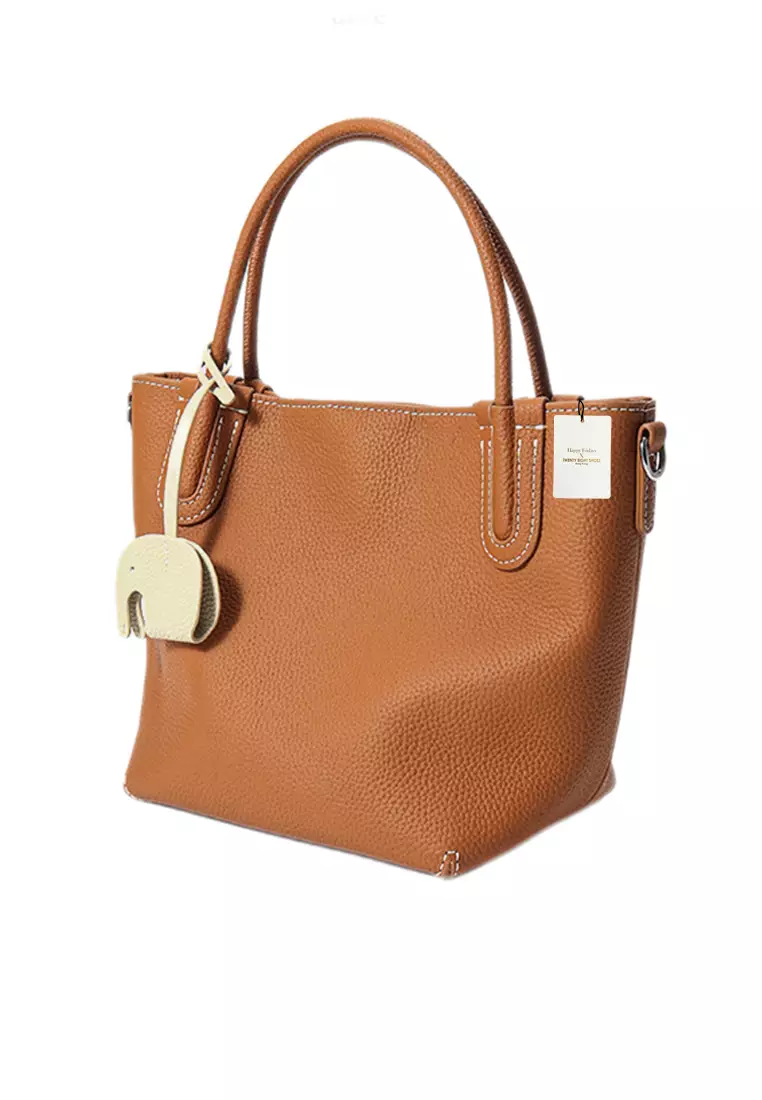 Full Grain Leather Bucket Bags DL4504