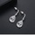 Glamorousky white Fashion Bright Geometric Water Drop Earrings with Cubic Zirconia 83BC8ACD74EAD4GS_3