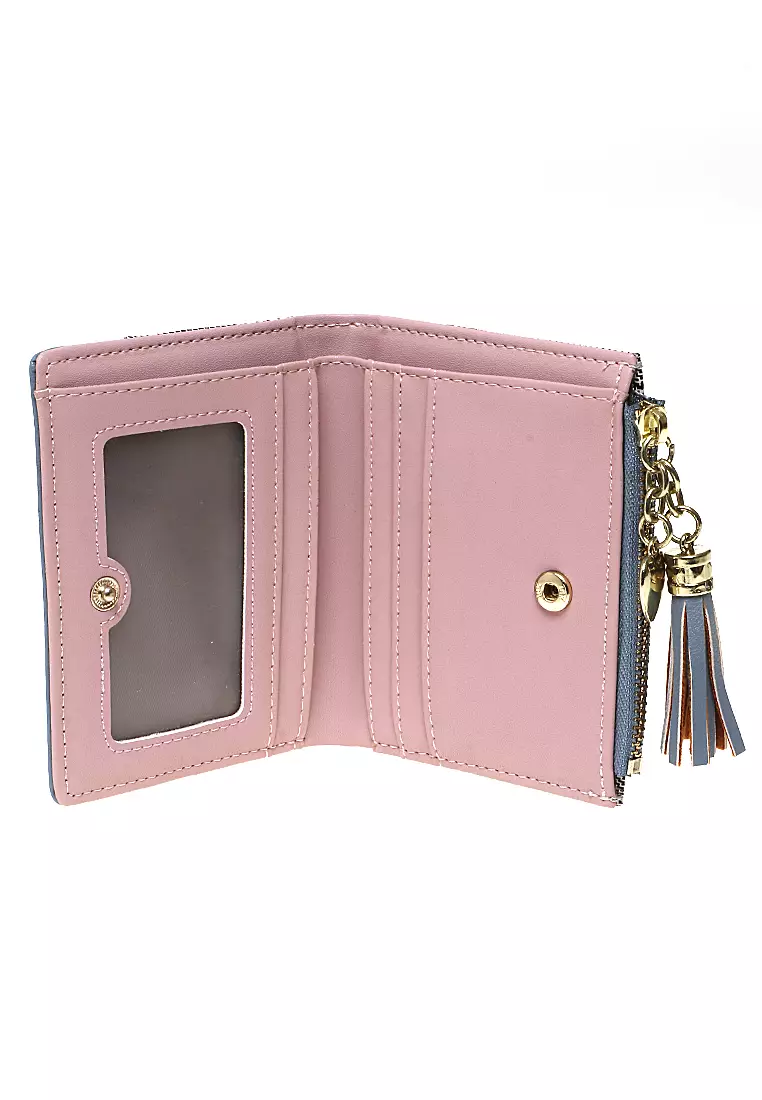 Casual Wallet Dompet Lipat Wanita Many Slot Material Leather Kulit ORIGINAL