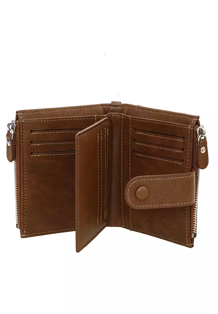 Dompet Casual Pria Model Pendek Men Wallet Material Leather Many Slot ORIGINAL