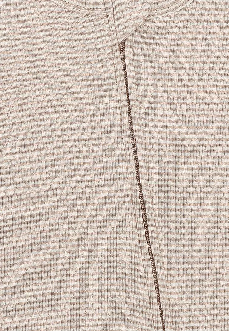 Organic Pointelle Zip Romper