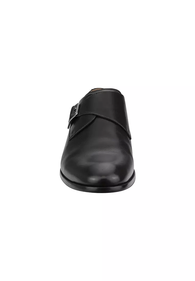 FLEX II Plain Toe Monk Black