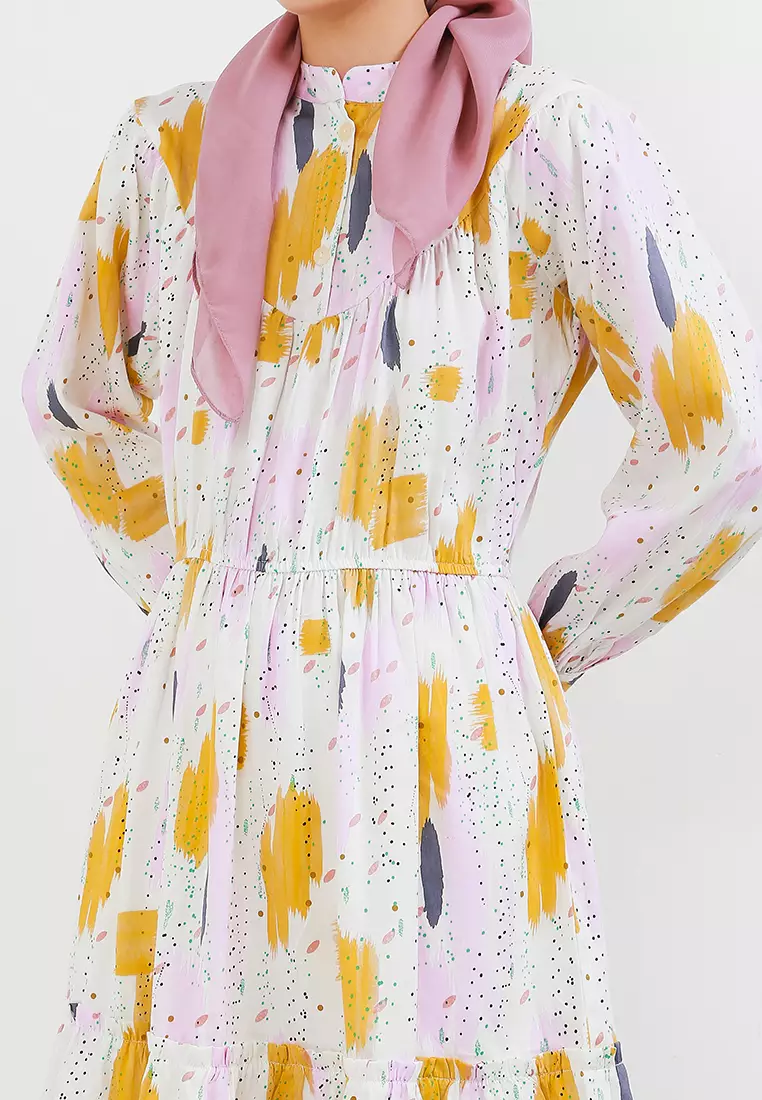 MFMW Dewita Tunik Multicolor Motif