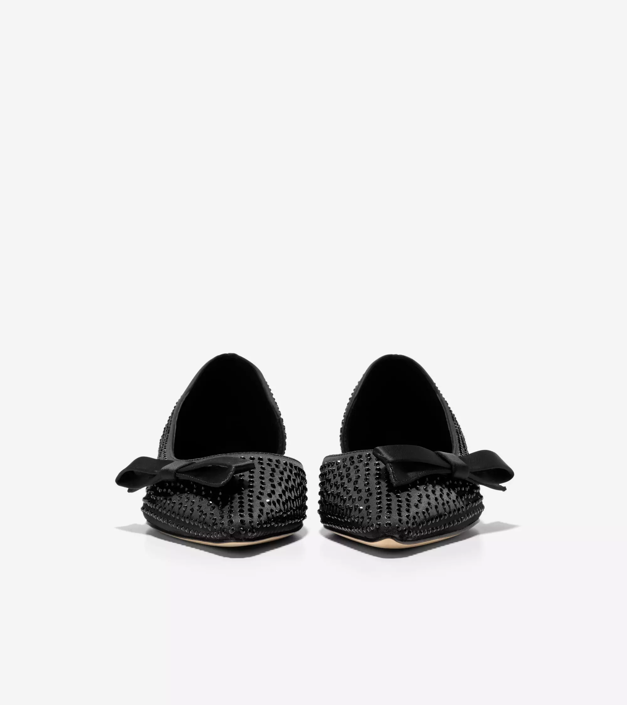 Cole Haan Women Noella Bow Skimmers - Sepatu Wanita (Black)