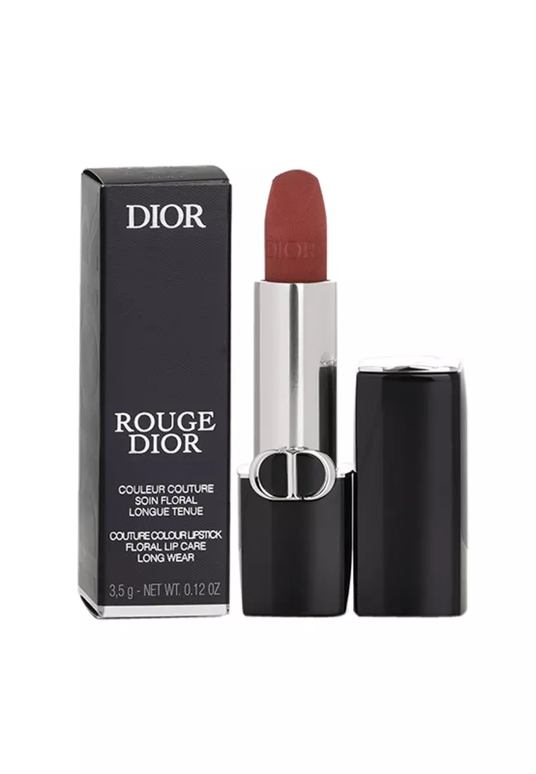 CHRISTIAN DIOR - Rouge Dior Couture Colour Velvet & Satin Finishes Lipstick - # 100 Nude look Velvet Finish 3.5g/0.12oz