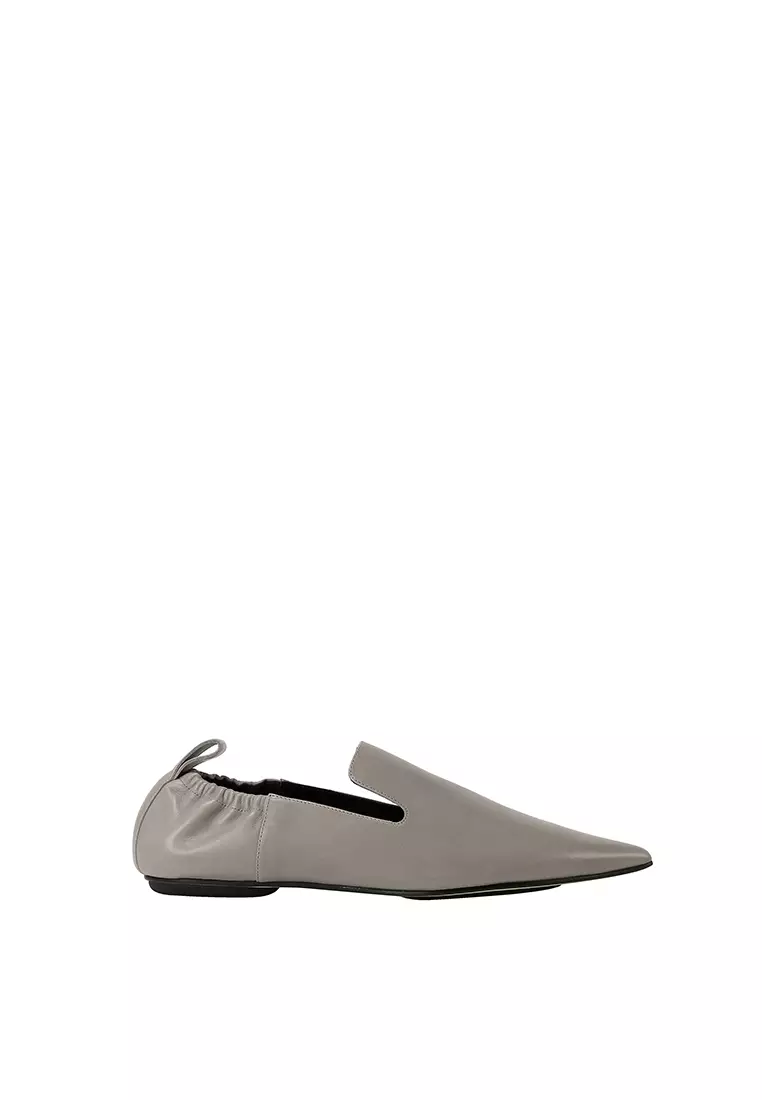 Discount on Beracamy  shoes - SKU: Beracamy Pointed Ballet Flat - Grey