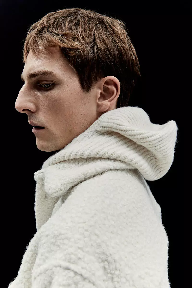 Loose Fit Bouclé overshirt