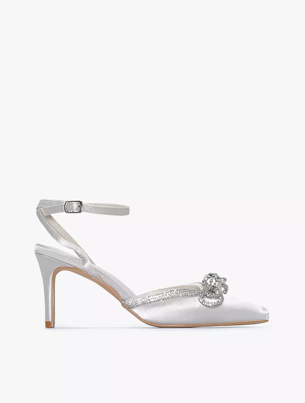 Payless Chrissie Womens Sandrine Heels Silver 04 Silver