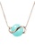 Majade Jewelry blue and gold Amazonite Saturn Necklace In 14k Yellow Gold F13B3AC3D7D354GS_1