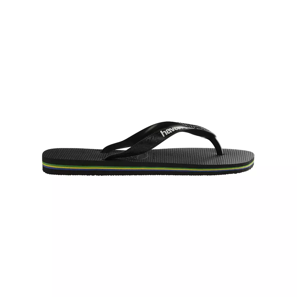 Havaianas Brasil Logo 1069-Black/ Black - Sandal Anak