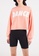 Gen Woo pink Washed Slogan Sweater by Gen Woo 48AE6AAD83C297GS_1