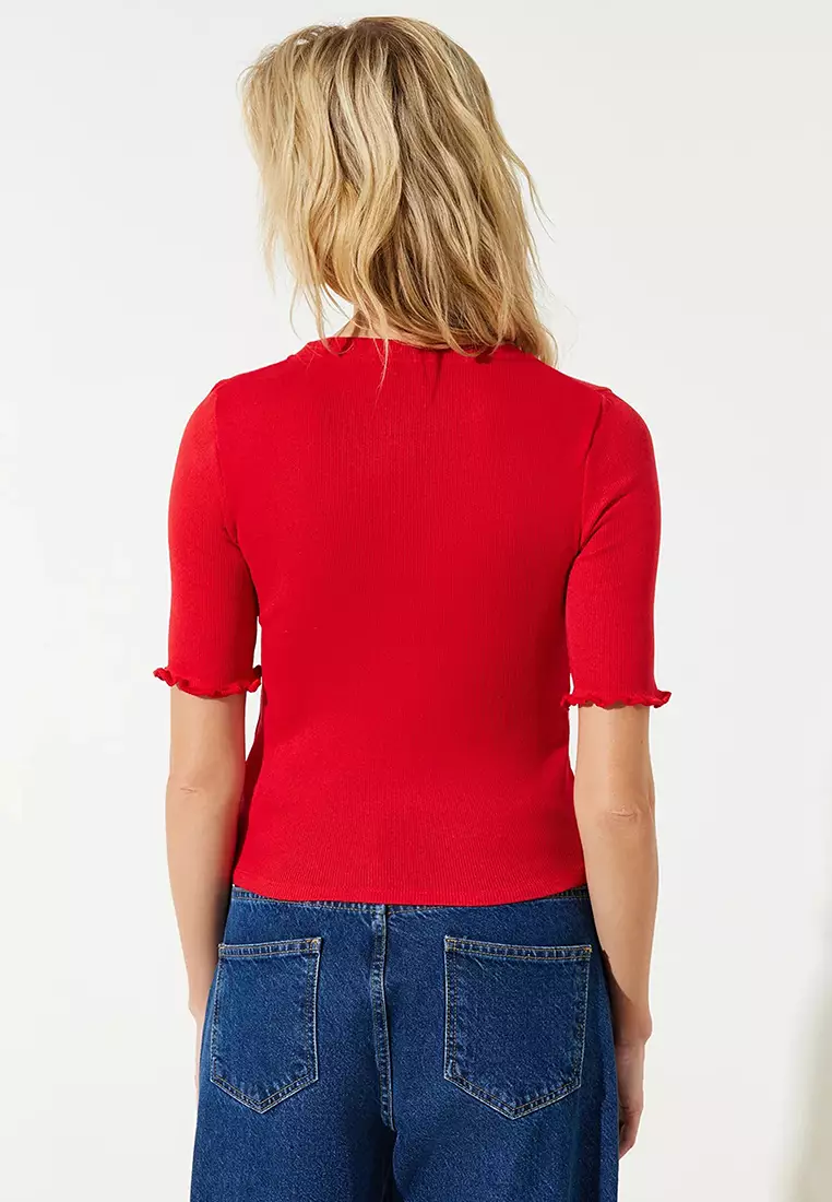 Stretchable Knitted Blouse