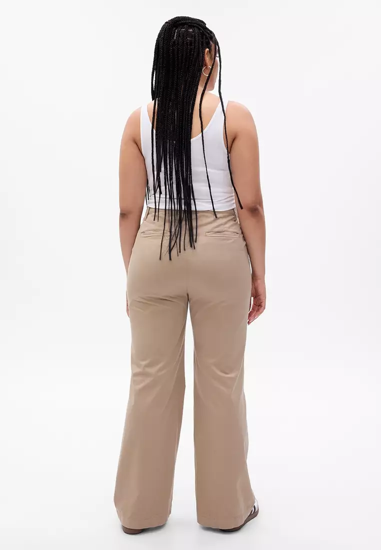 GAP Khaki Flare Pants 2024 Buy GAP Online ZALORA Hong Kong