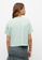 MANGO KIDS green Teens Oversized Message T-Shirt 9BD48KA2623815GS_3