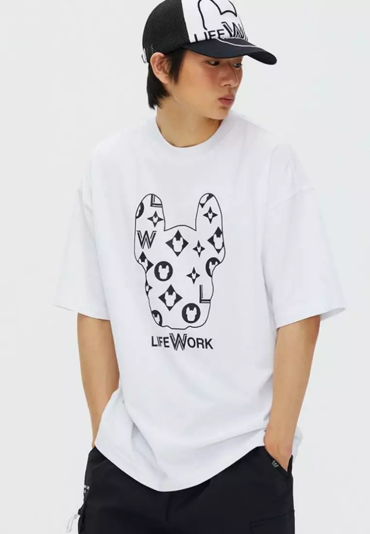 Monogram LW Radog T-Shirt White