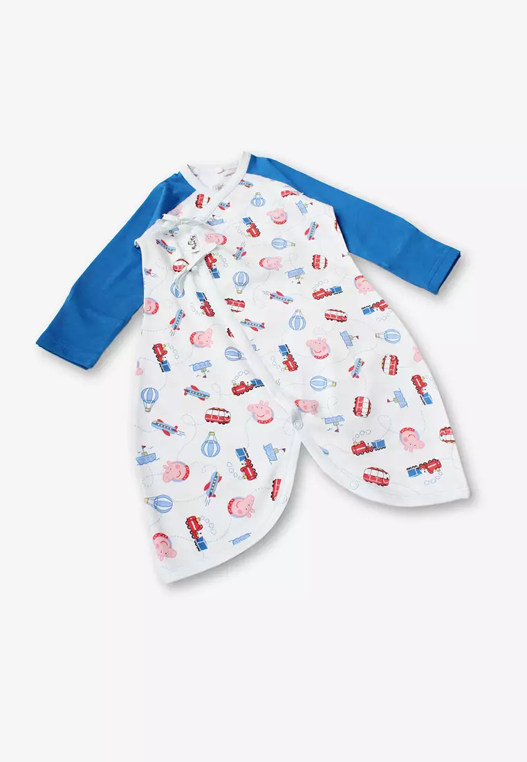 Buy MiDes Infant Peppa Pig Kimono Gown with Leg Sanitized® Hygiene ...