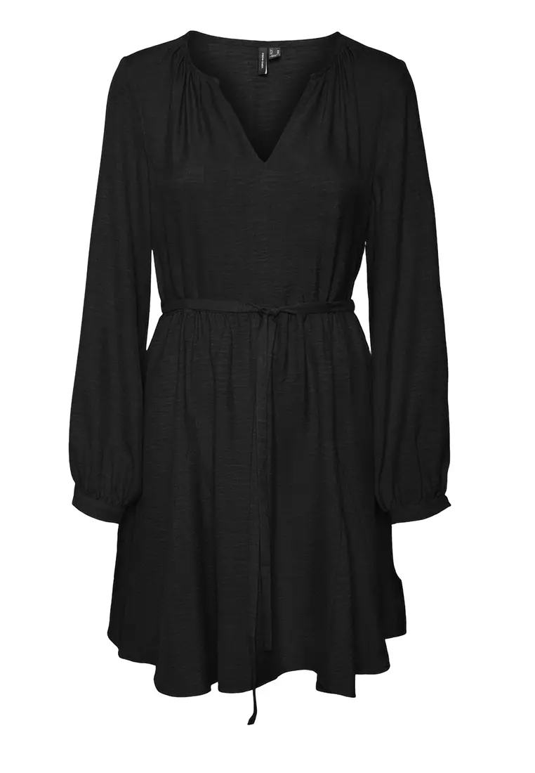 Meloney Long Sleeve Volume Dress