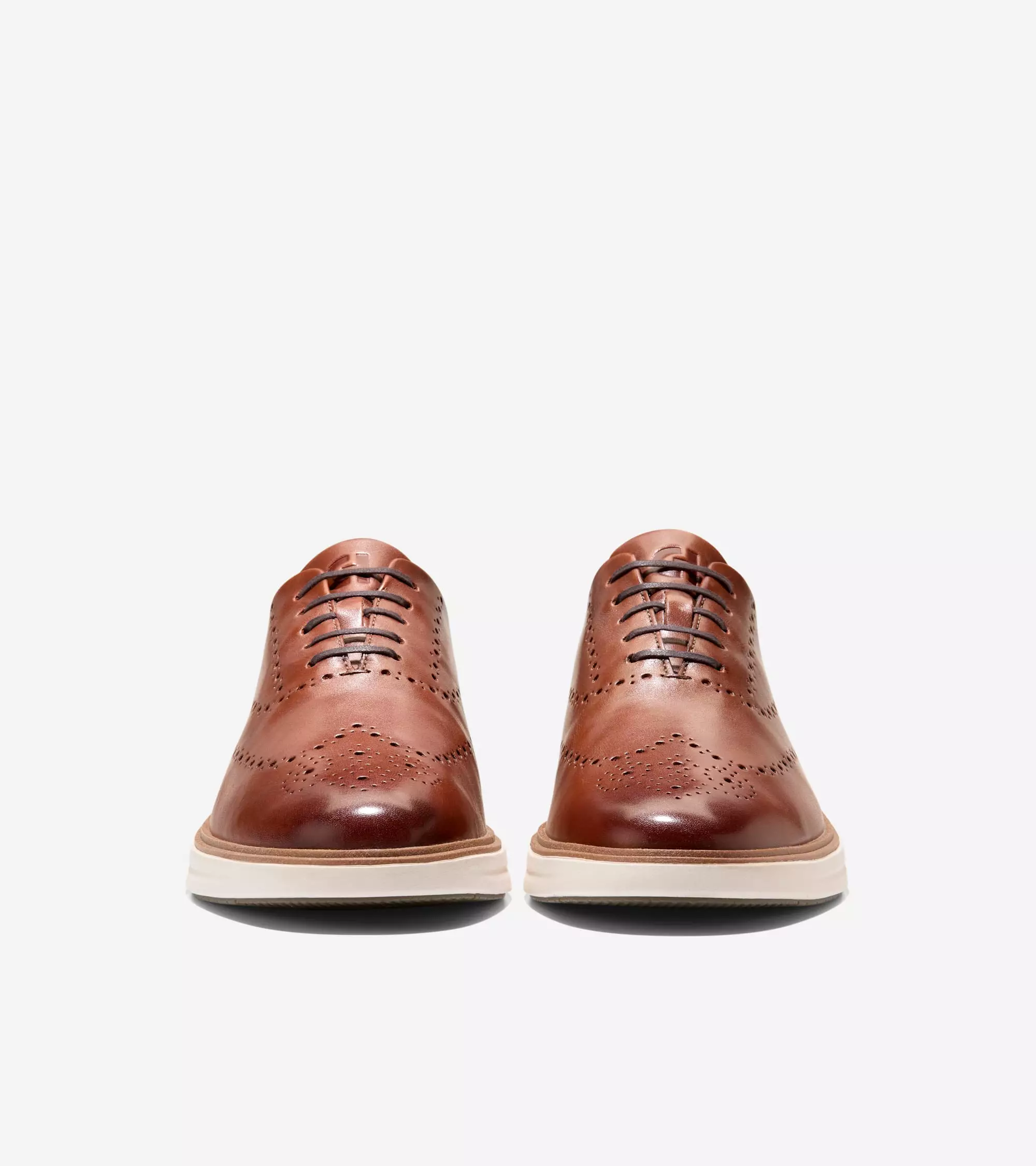 Cole Haan Men Originalgrand Cityspectre Wingtip Oxfrds - (Brown)