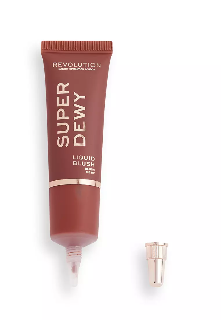 Revolution Superdewy Liquid Blusher Blush Me Up