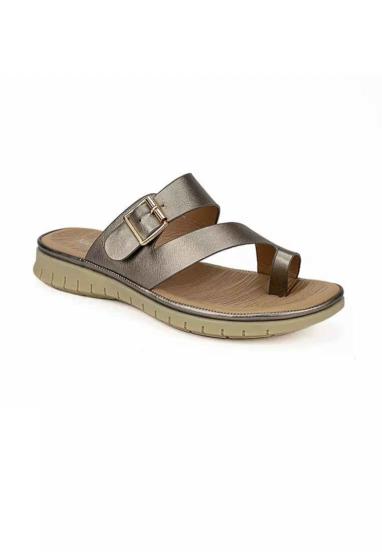 Discount on Mario D' Boro Runway  shoes - SKU: Mario D Boro Lv 018 Gunmetal Women Sandals
