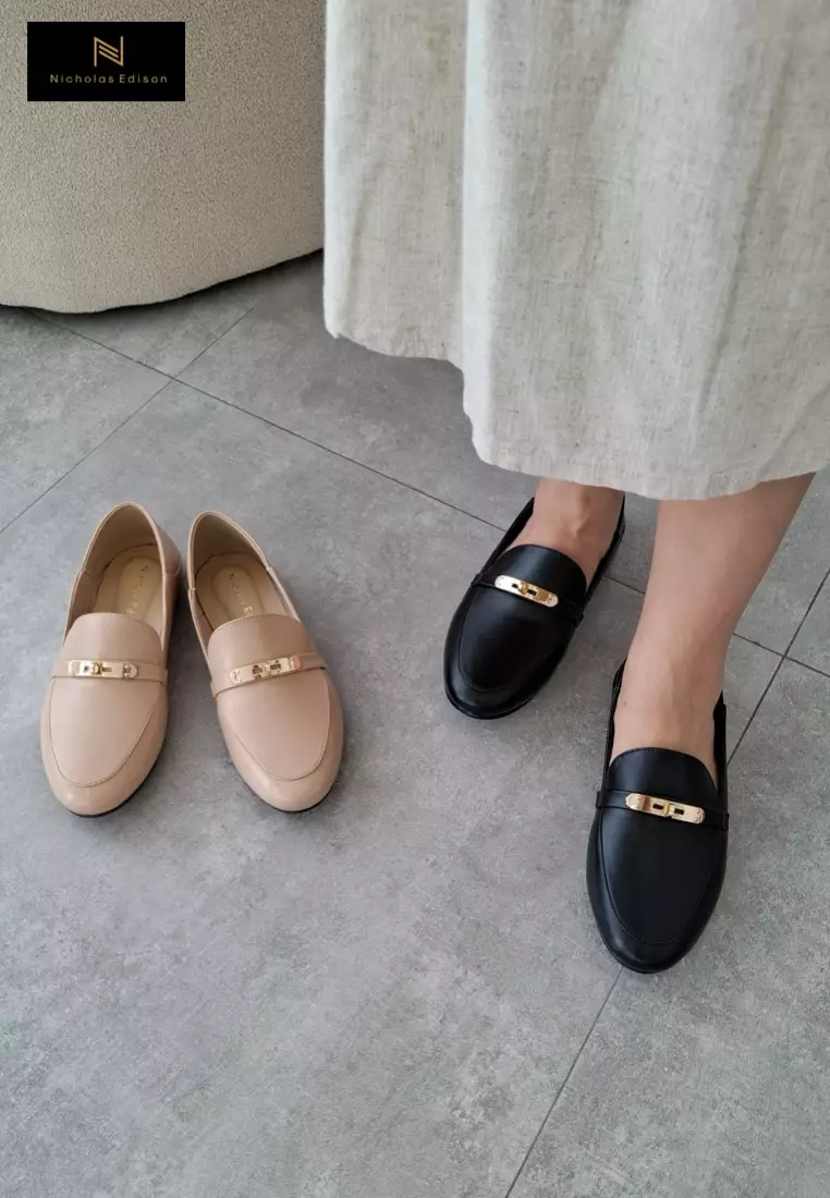 Nicholas Edison Flat Hera Black