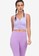 ZALORA ACTIVE purple Gather Front Crop Top 0E748AACA43287GS_1
