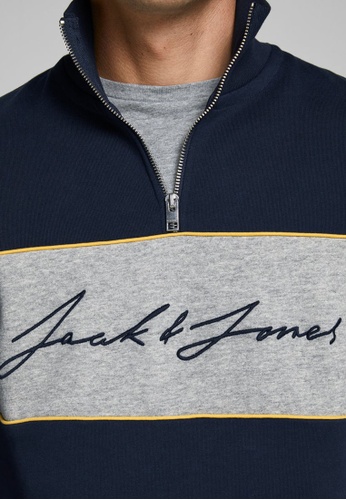 Jack Jones Hikari Half Zip Sweater 21 Buy Jack Jones Online Zalora Hong Kong
