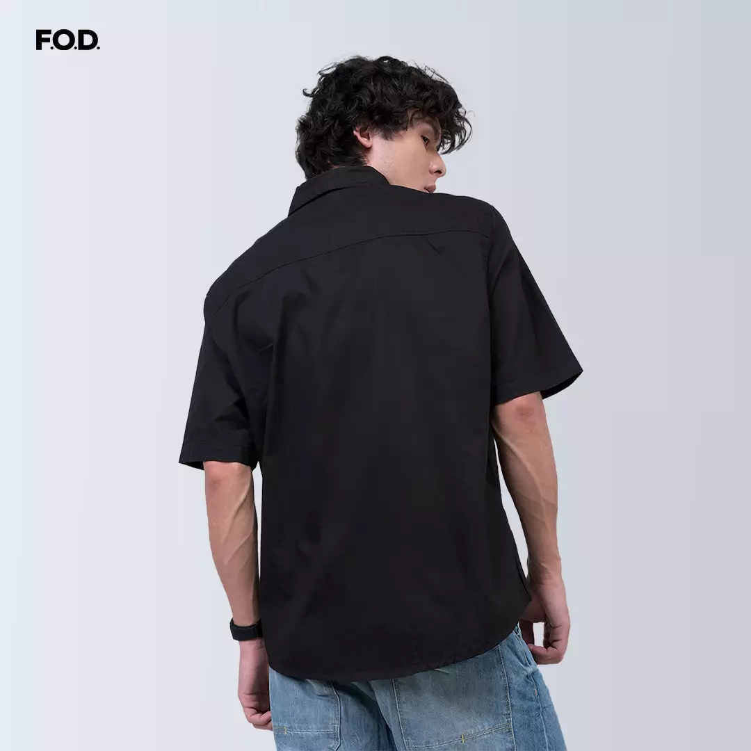 Kemeja Pria Ruuzi Black