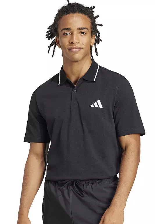 Essentials Small Logo Piqué Polo Shirt