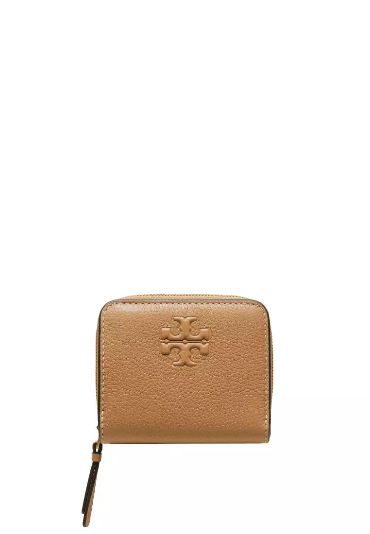 Jual TORY BURCH TORY BURCH Thea Bifold Leather Wallet in Tiramisu