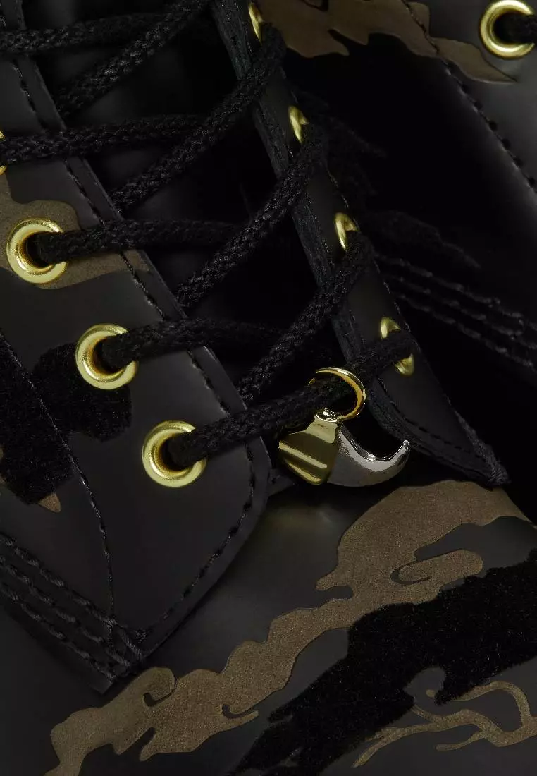 1460 YEAR OF THE TIGER LEATHER LACE UP BOOTS