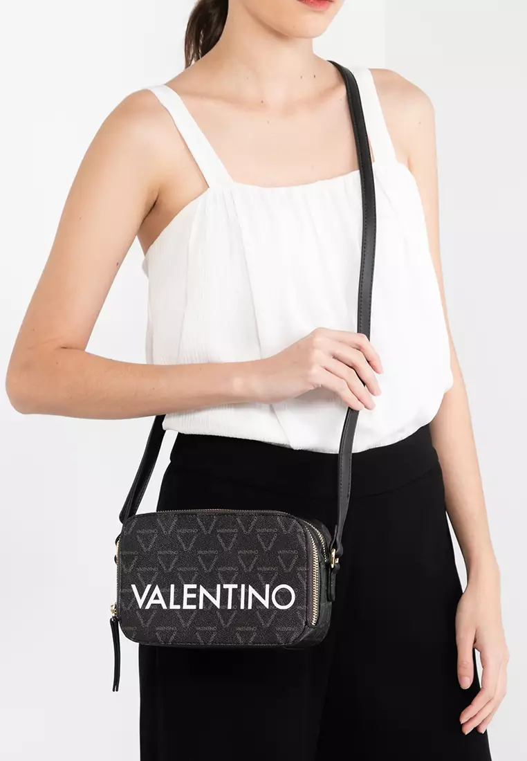 Valentino by mario valentino liuto shoulder bag in monogram print 2025