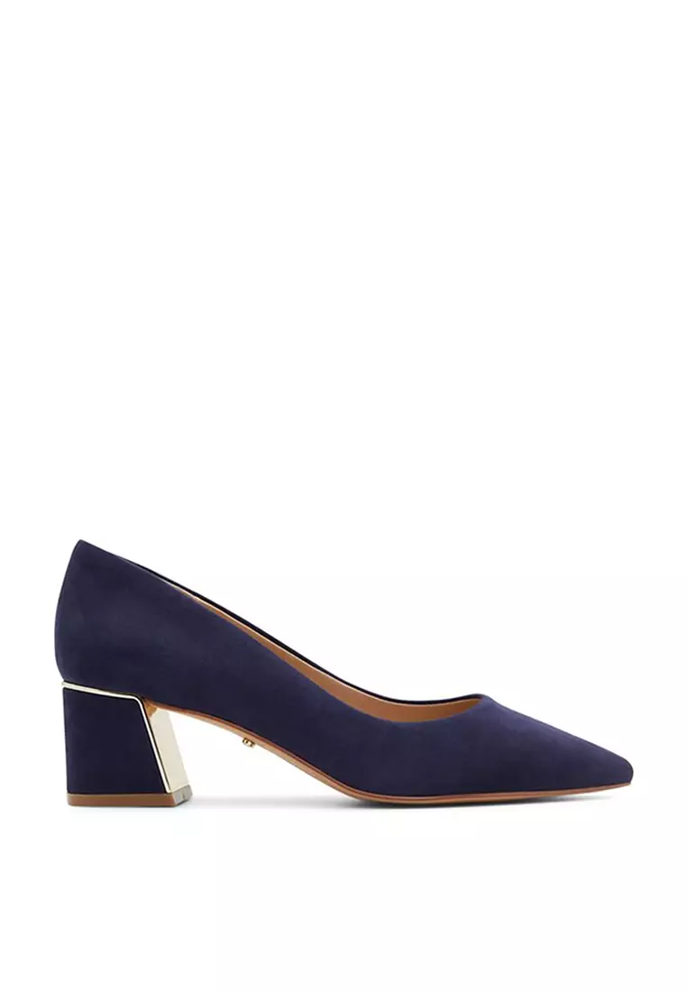 Aldo navy heels discount