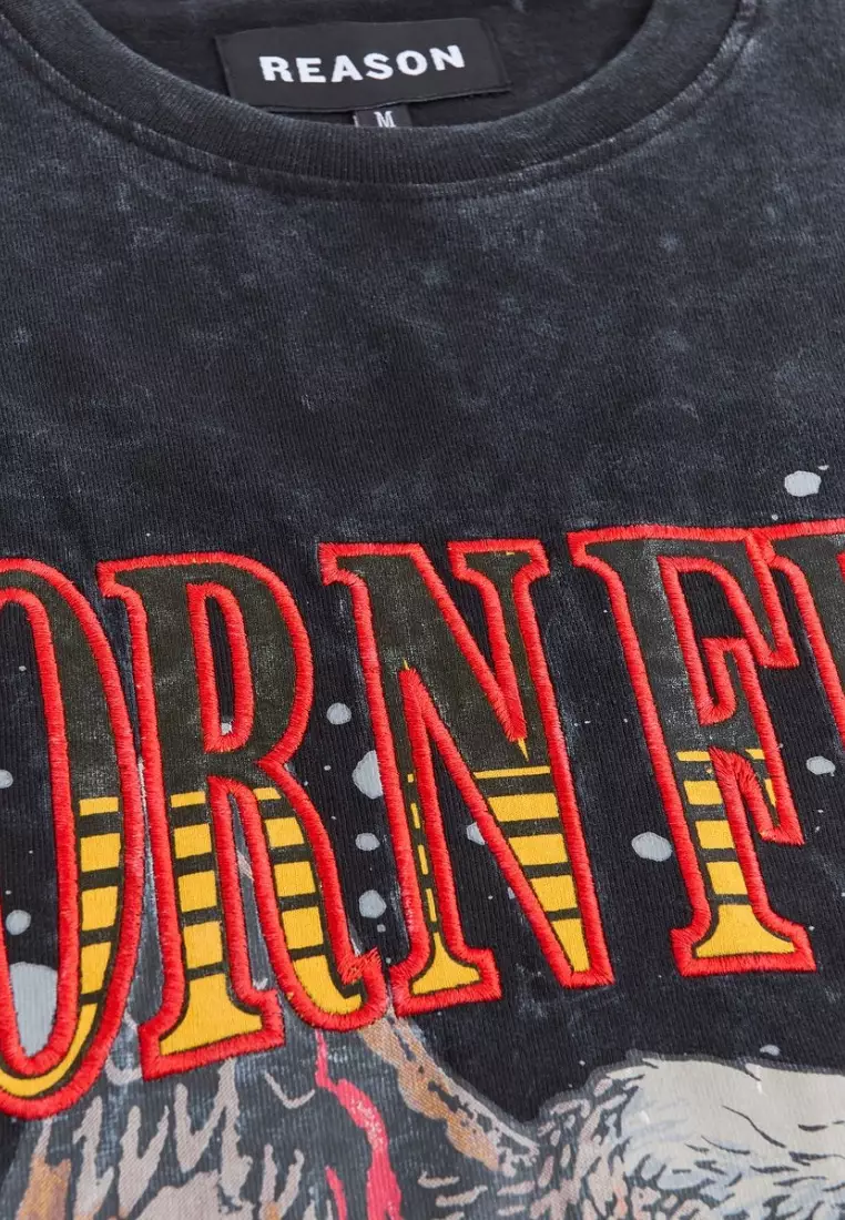 NYC Streetwear - Born Free Short Sleeves Tee - Black