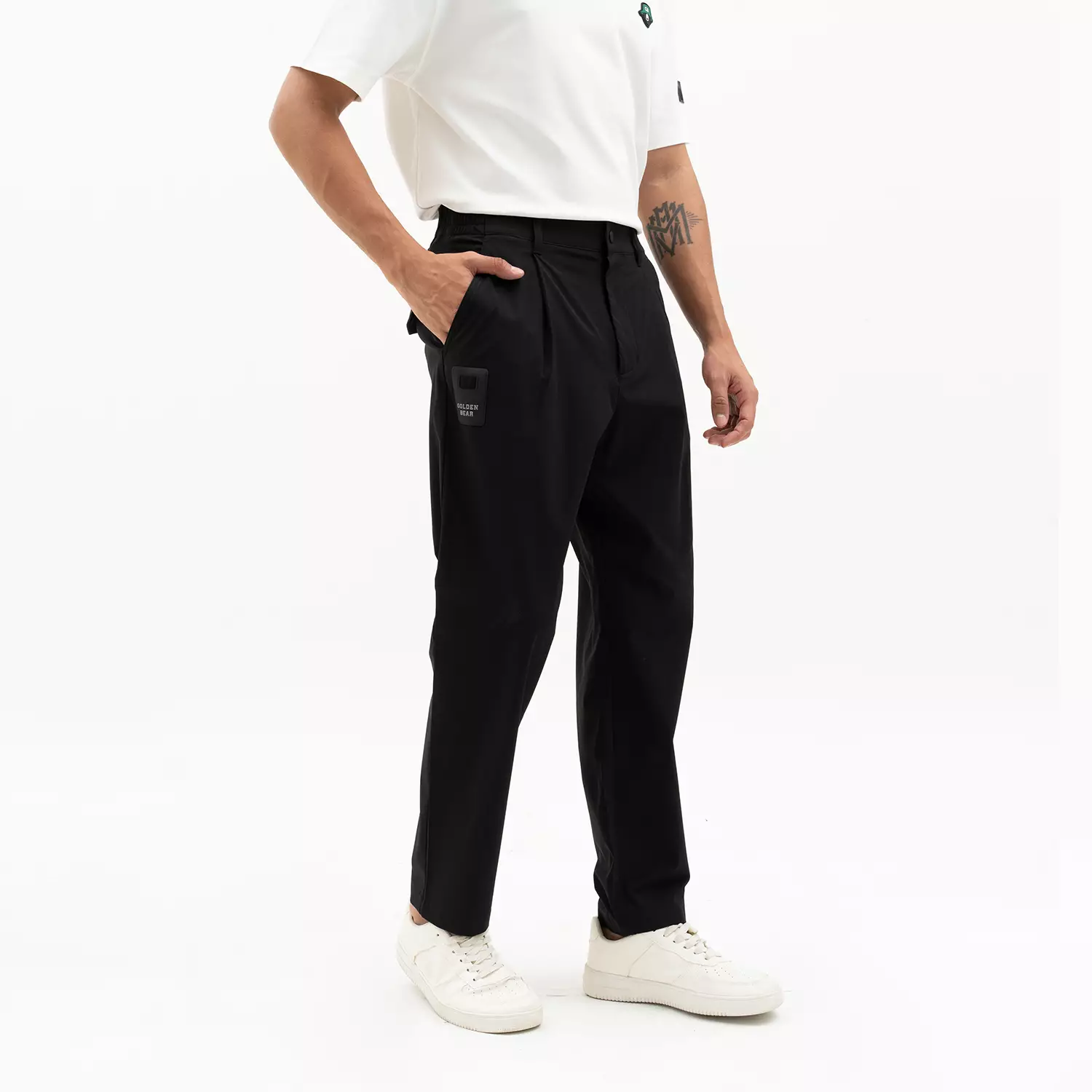 Golden Bear Men's Long Pant Regular Fit GBR5I55B3 Black Warna Black