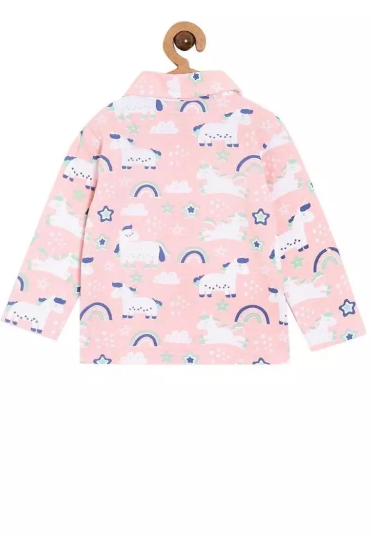 The Mom Store Kids Pajama Set Pack Of 2 Baby Koala & Magical Unicorn - Multicolor