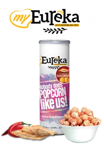 EUREKA POPCORN Spicy Cuttlefish Popcorn 90g Can A680AESECE1E25GS_1