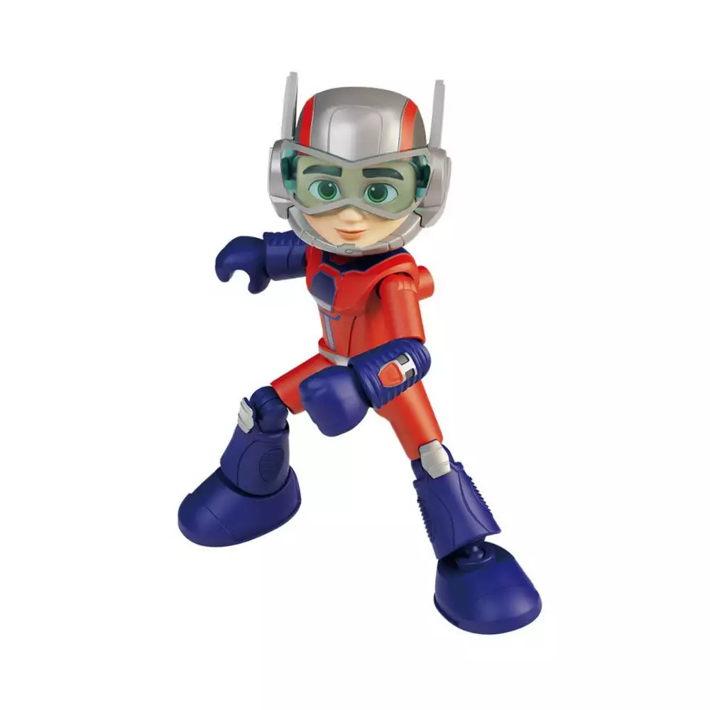 Blokees Spidey Amazing Level 03 Action Figure Ant Man Scott - Merah/Biru