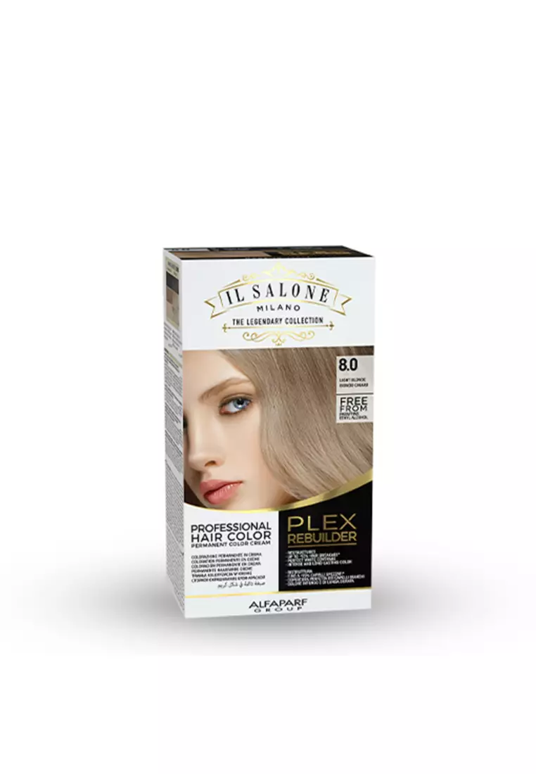 Il Salone Milano Plex Rebuilder 8.0 Light Blonde Hair Color ISPF022433