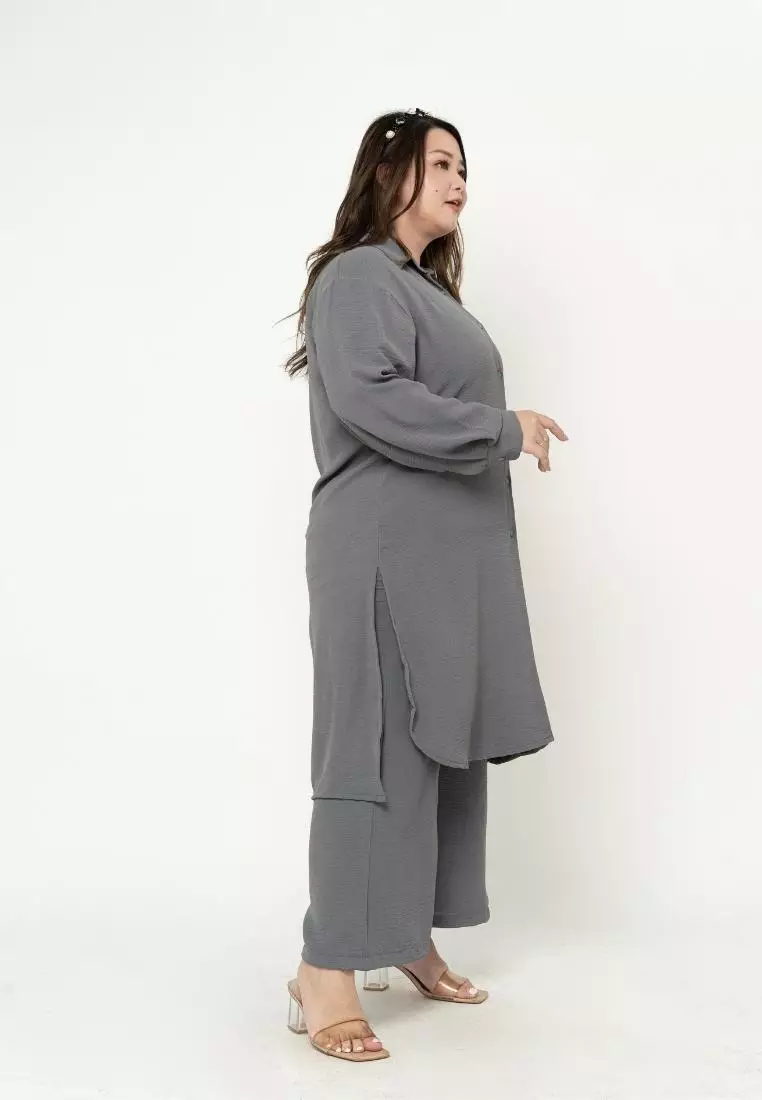 Plus Size Set Jessica Grey