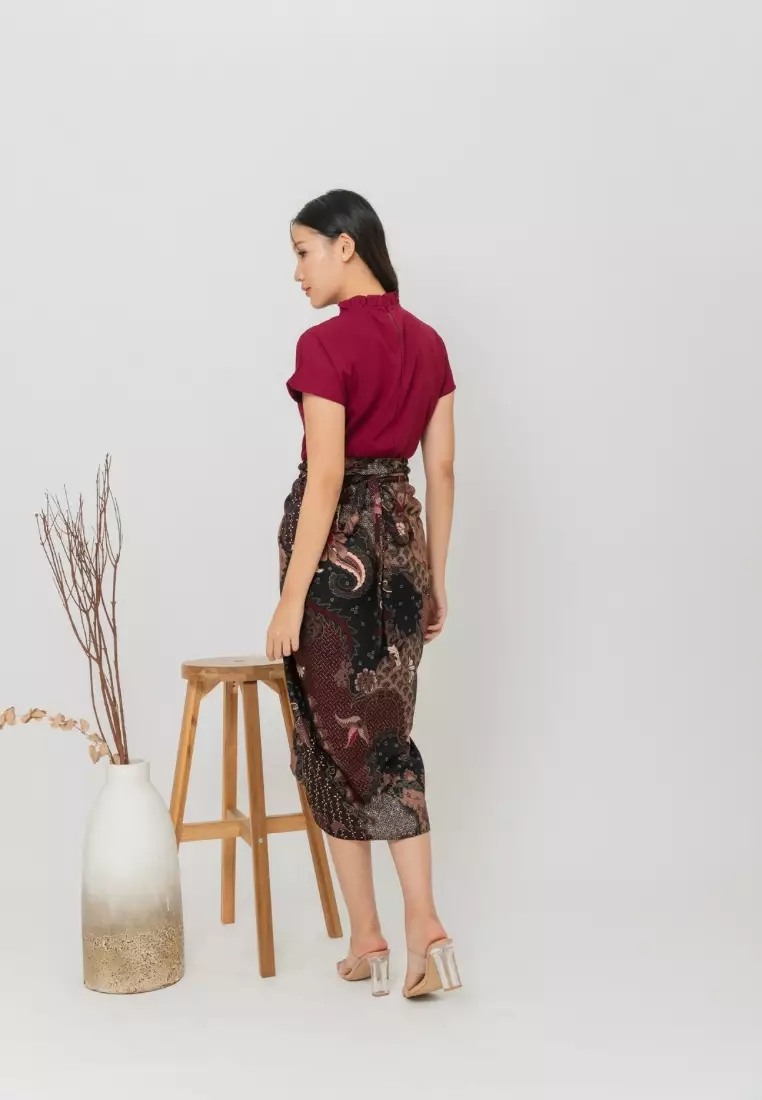 Rok serut batik sarina