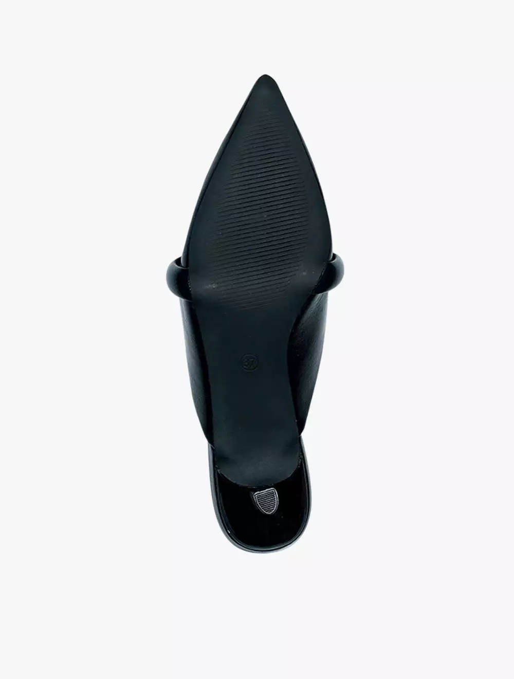 Payless Chrissie Womens Elease Muled Heels - Black_04