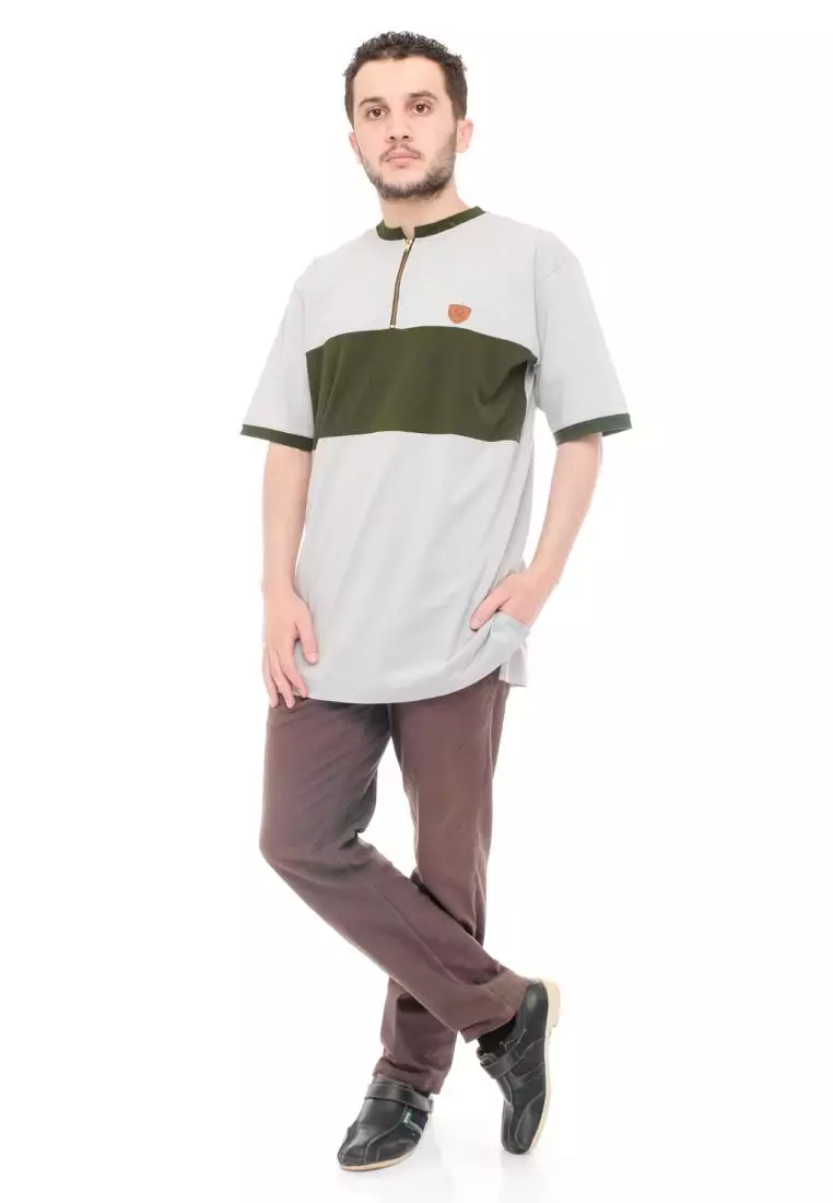 Kaos Koko Gamis Muslim Pria Altair - Abu Muda