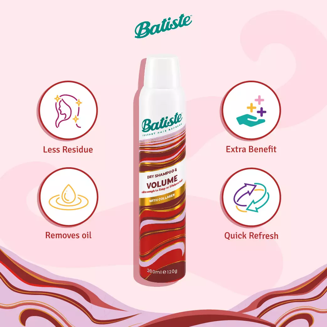 Batiste Benefit Dry Shampoo & Volume 200ml