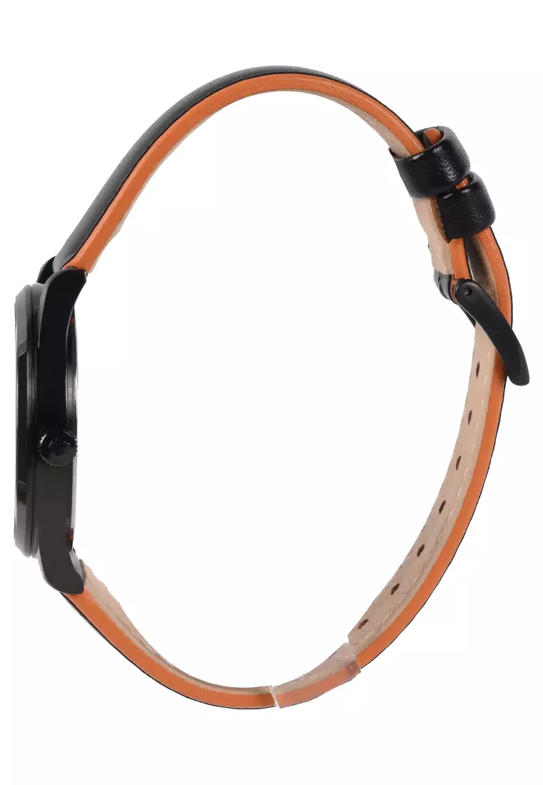 Alexandre Christie - Jam Tangan Wanita - Black - Leather Strap - 2973 BDLIPBARG